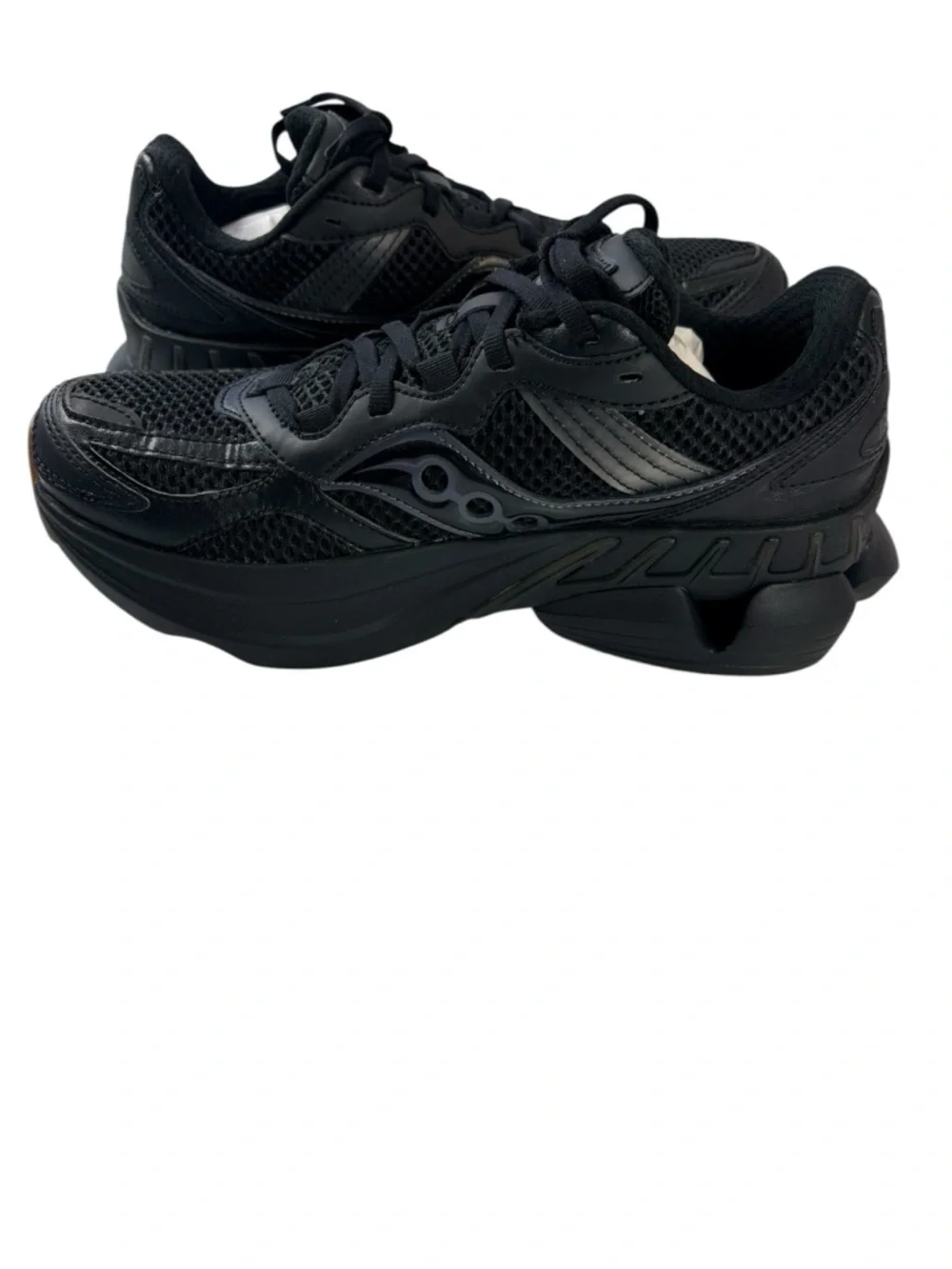 Saucony Grid NXT Black Sneakers NIB Women’s 7.5/Men’s 6 Chunky Y2K Streetwear